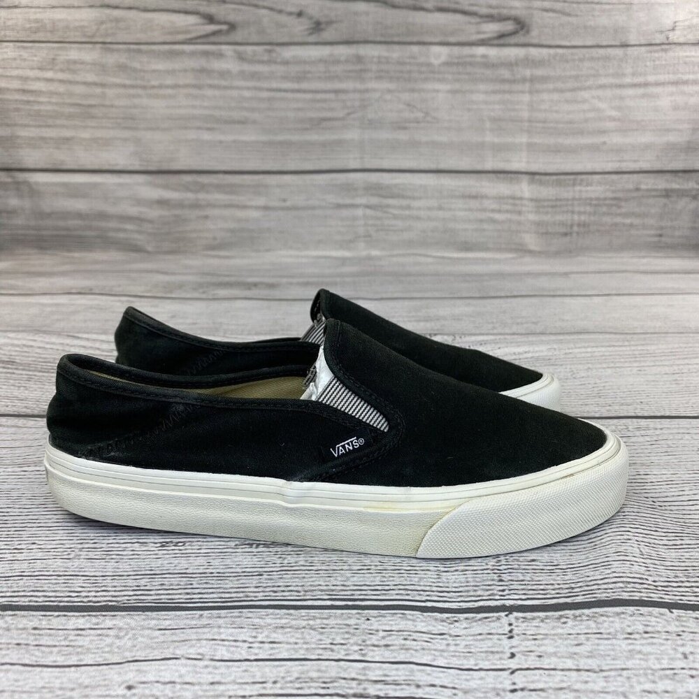 Vans Ultra Crush Sneakers Women Size 8 Slip On Athletic Shoes - Black